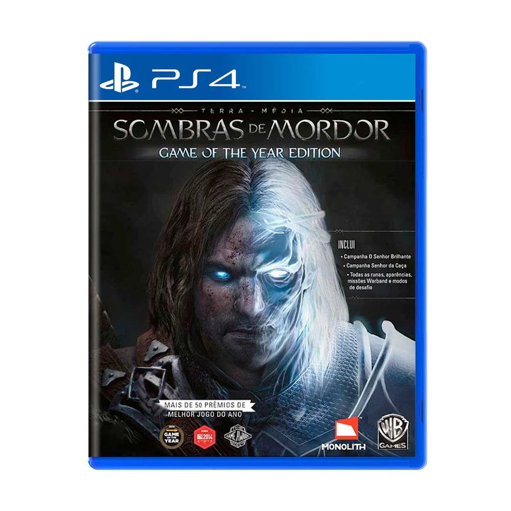 Sombras de mordor - PS4 - USADO