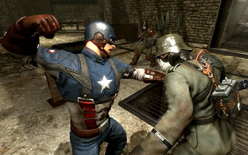 Captain America Super Soldier PS3 Usado