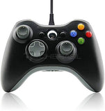 Controle Usb Com Fio Para Xbox 360 Computador Notebook Preto