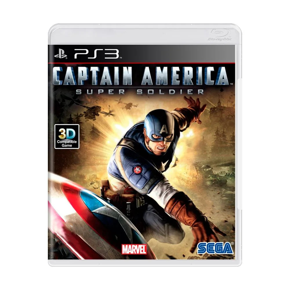 Captain America Super Soldier PS3 Usado