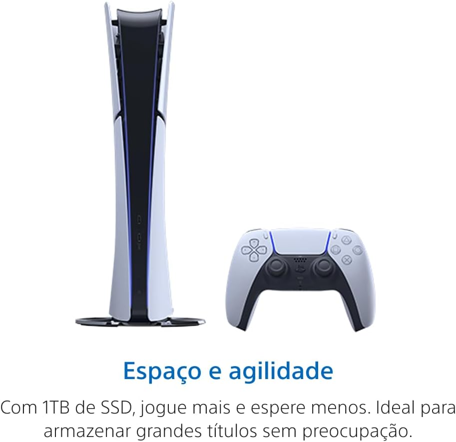 PlayStation®5 Slim Digital -Pacote ASTRO BOT e Gran Turismo 7 NOVO LACRADO
