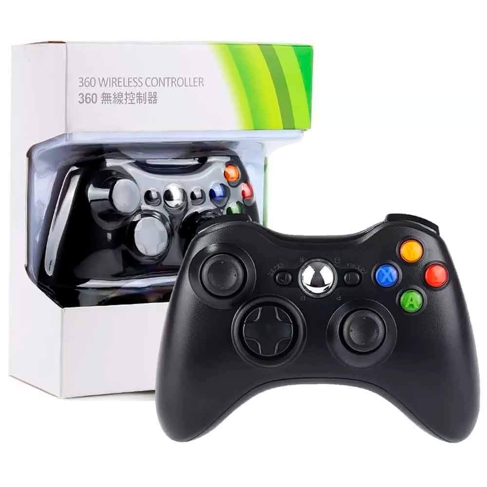 Controle para Xbox360 - Preto - NOVO