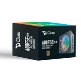 Fonte de Alimentação DX 600FSE++ RGB 600W DX 600FSE++ RGB - Duex