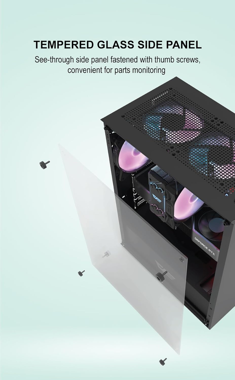 PC GAMER Xeon E5 2680 V4, 500W, 80 Plus, RX 580 8GB, 16GB (8x2 DDR4 2666MHz)