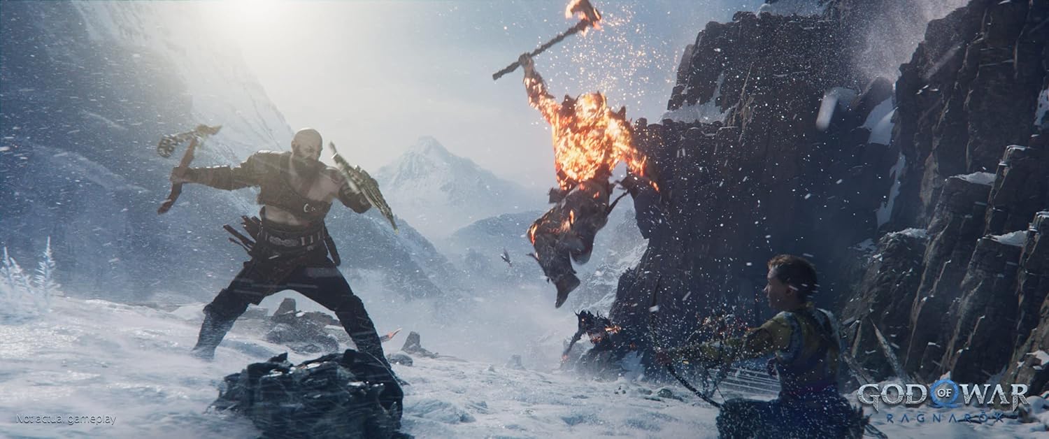 God of War Ragnarök - Edição Standard - PlayStation 4 (USADO)