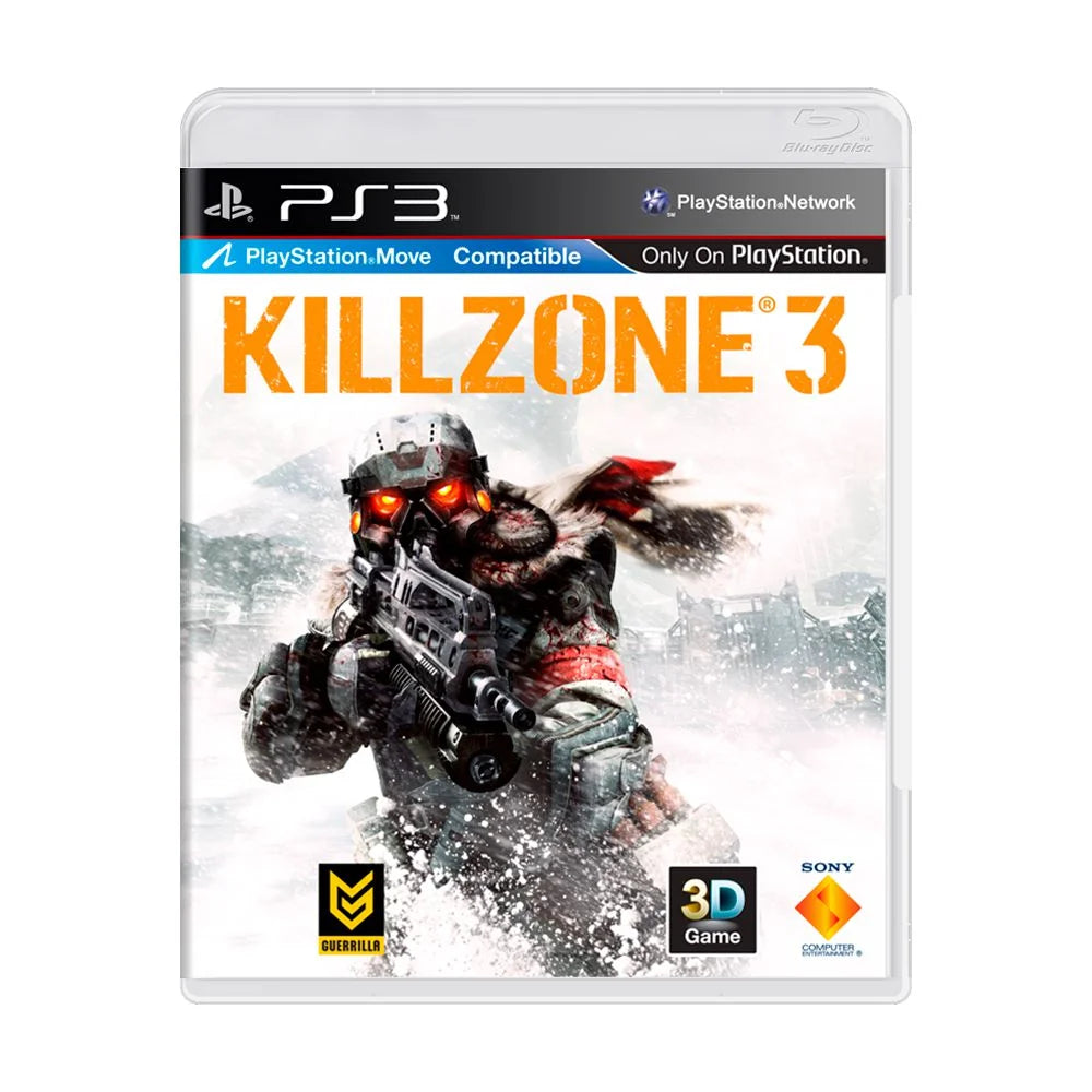 killzone 3 PS3 USADO