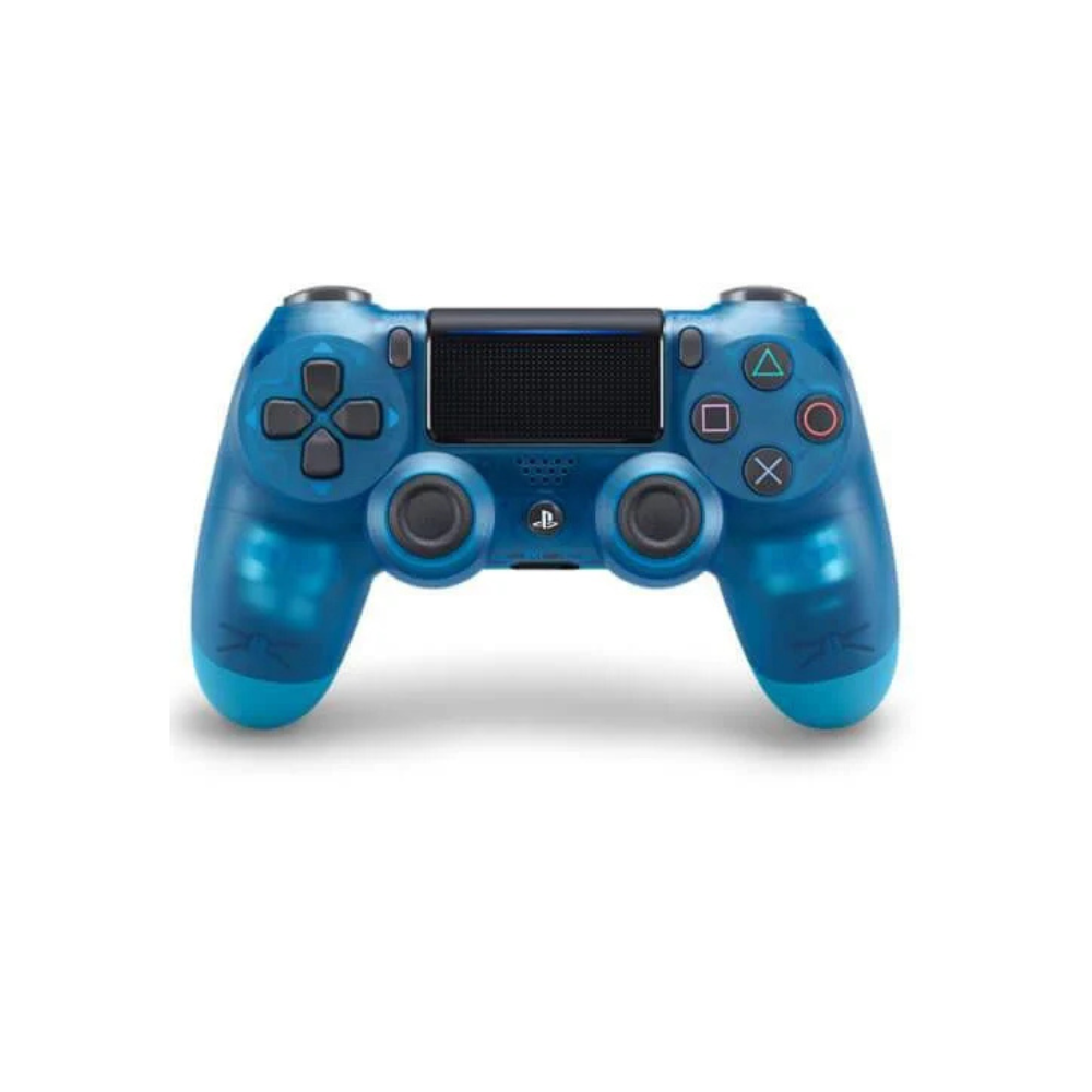 Controle ps4– Dualshock 4 Transparente Azul - NOVO
