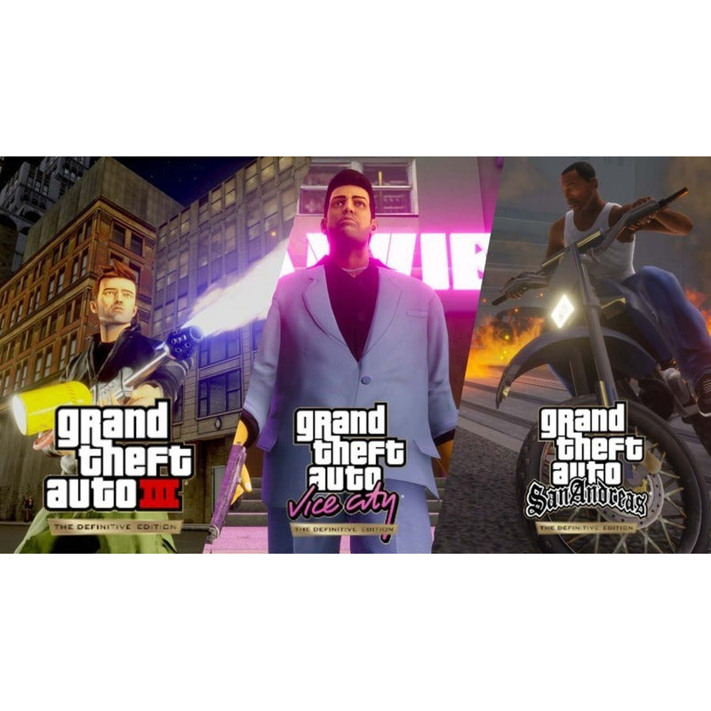 Grand Theft Auto: The Trilogy - Edição Definitiva Xbox One (RELACRADO)