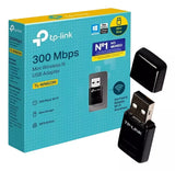 Mini Adaptador TP-Link Wireless N USB 300 Mbps TL-WN823N