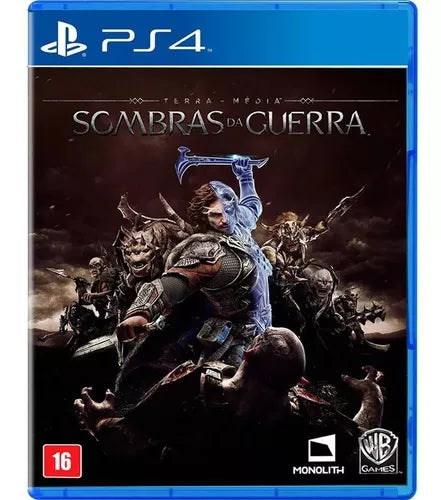 Sombras Da Guerra Ps4 Mídia Física USADO