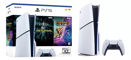 PlayStation®5 Slim Disk + 2 Jogos (LACRADO)