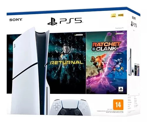 PlayStation®5 Slim Disk + 2 Jogos (LACRADO)