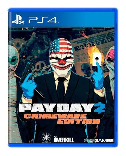PAYDAY 2: CRIMEWAVE EDITION PS4 USADO