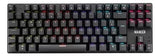 Teclado Mecanico Gamer Mancer Shade MK2, Rainbow, Switch Huano Vermelho, Preto, MCR-SHM2-RBW01RD