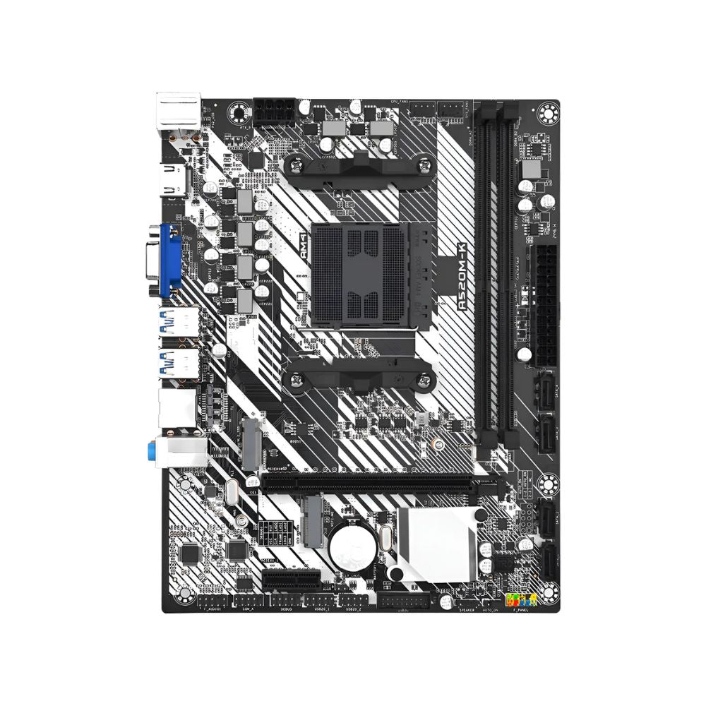 Jingsha A520M-K amd am4 placa-mãe suporte ryzen 3000 4000 5000 série processadores am4 placas-mãe a520 diy jogos computador amd