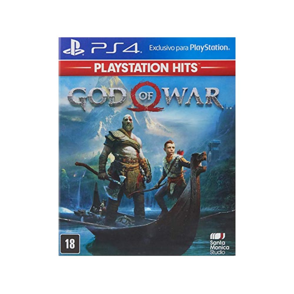 Jogo God of War - PS4 - USADO sem encarte