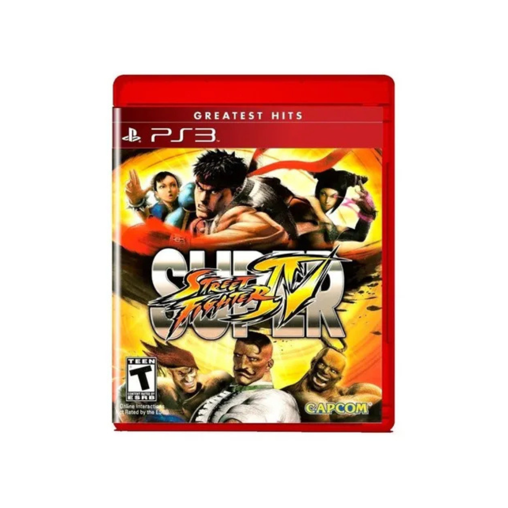 Super Street Fighter IV- PS3 - USADO