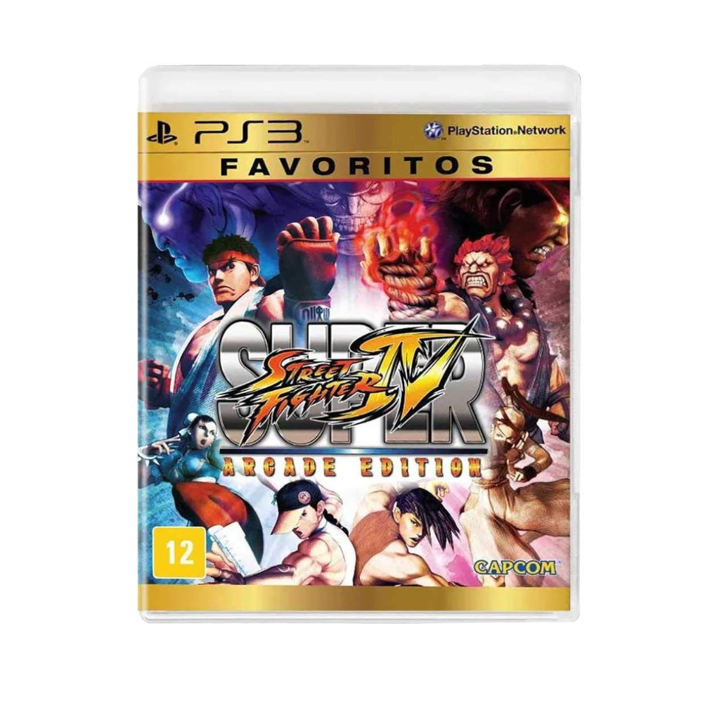 Super Street Fighter IV Arcade Edition - PS3 - USADO
