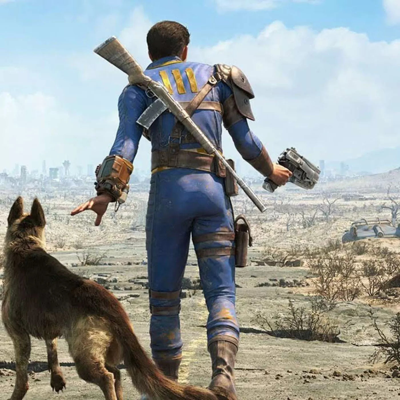 MÍDIA FÍSICA JOGO FALLOUT 4 PS4 ORIGINAL RELACRADO SEMINOVO
