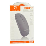 Mouse Sem Fio H'Maston Bluetooth Usb Recarregável