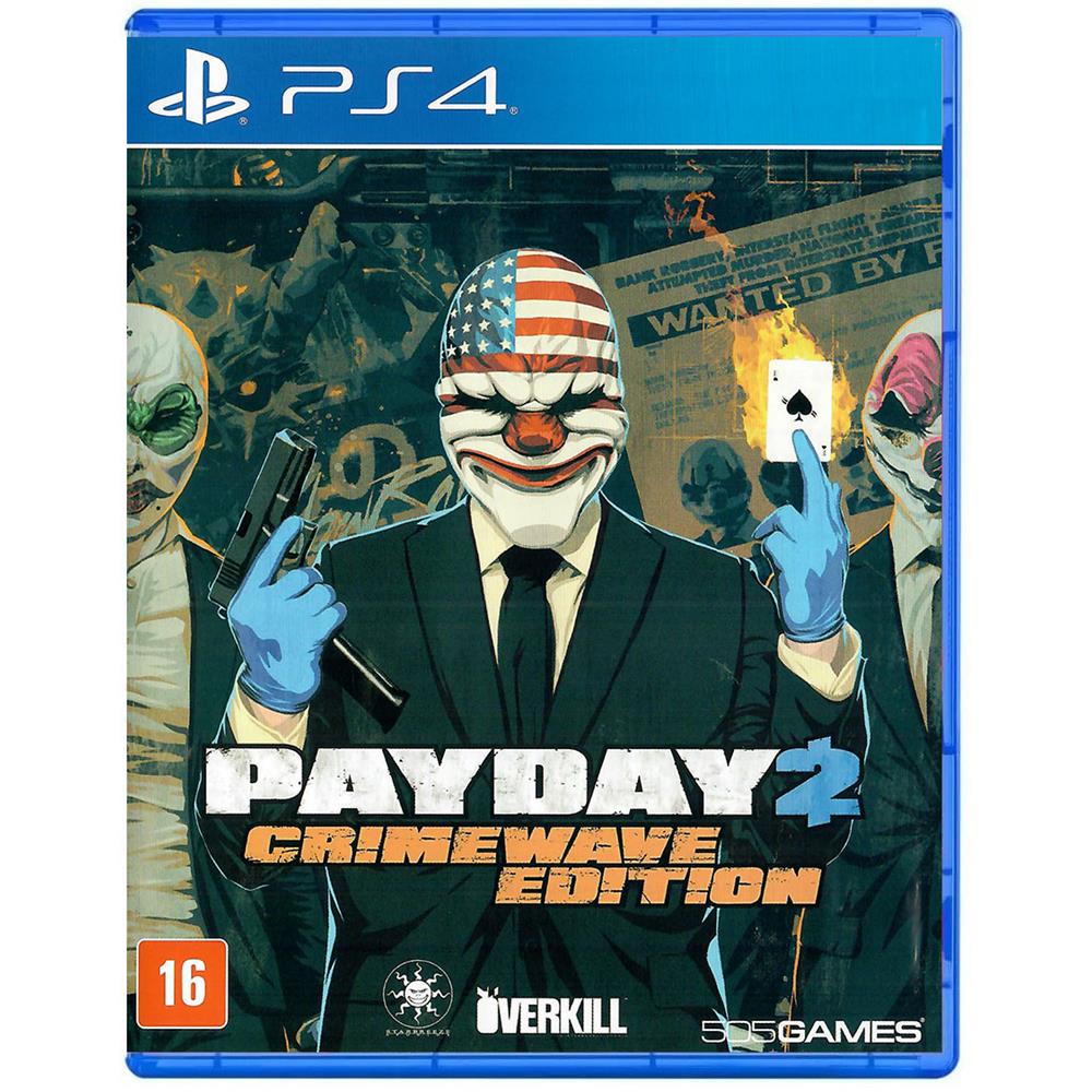 PAYDAY 2: CRIMEWAVE EDITION PS4 USADO