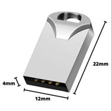 Mini Pendrive Eletro Original – Chaveiro Metálico USB 2.0 32gb