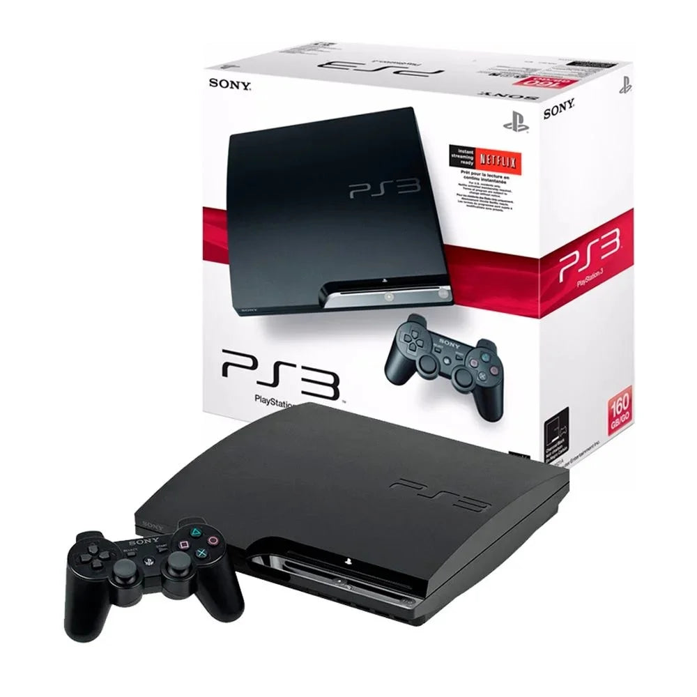Sony PlayStation 3 slim - desbloqueado - USADO