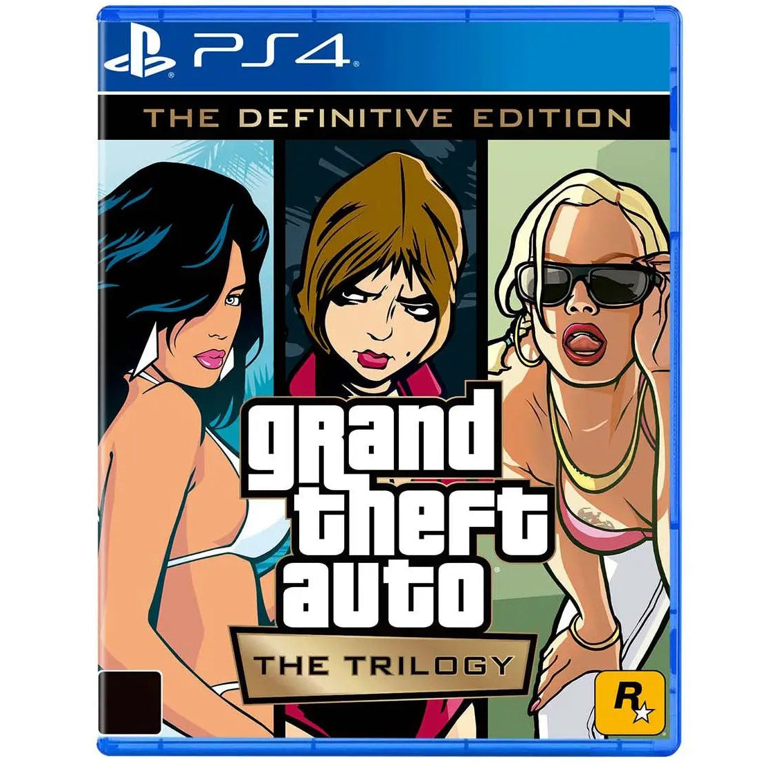 Grand Theft Auto: The Trilogy — The Definitive Edition-PS4