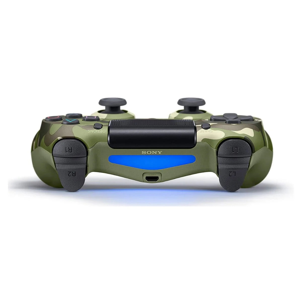 Controle DualShock 4 Wireless Green Camo Camuflado Verde - PS4