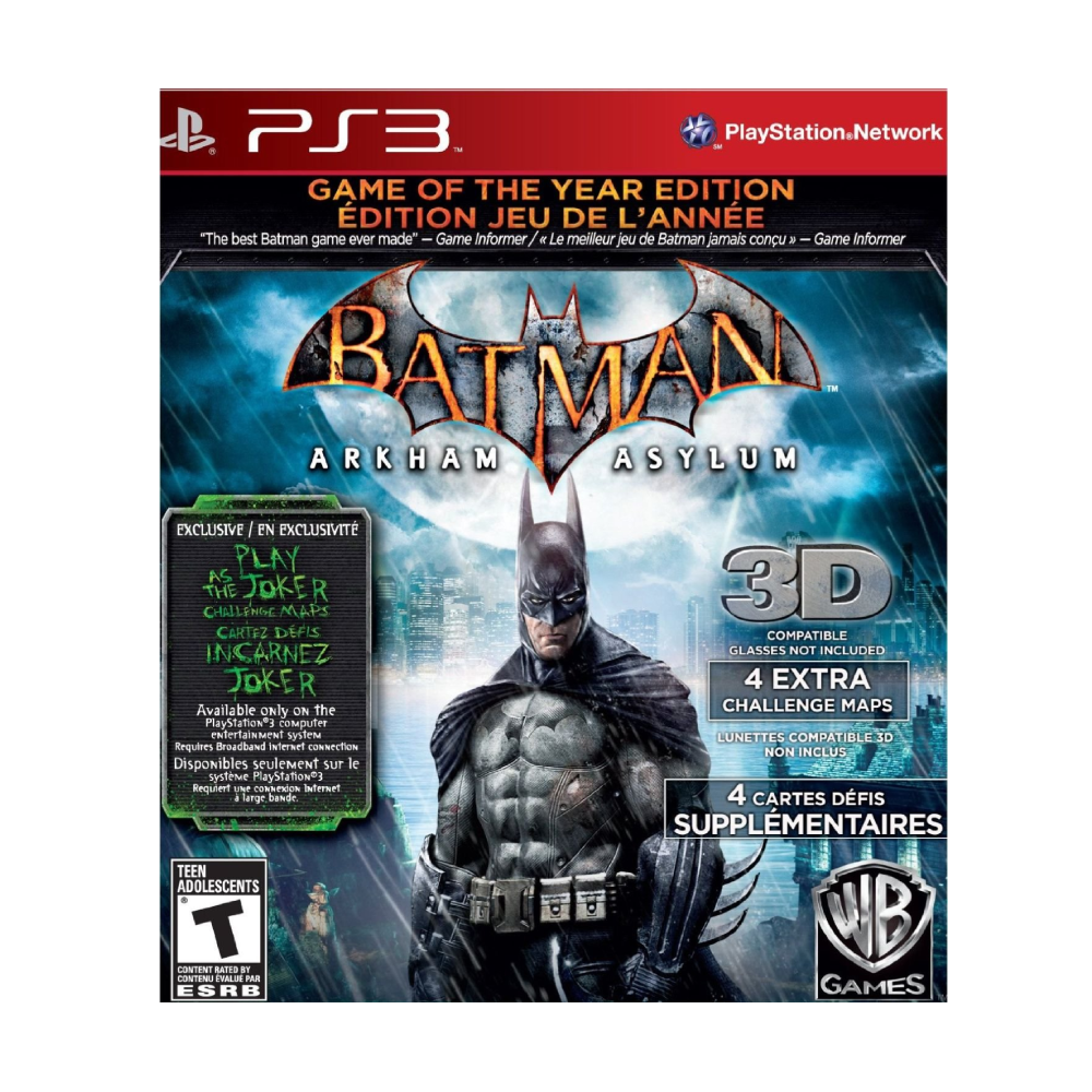 Batman Arkham Asylum PS3 Usado