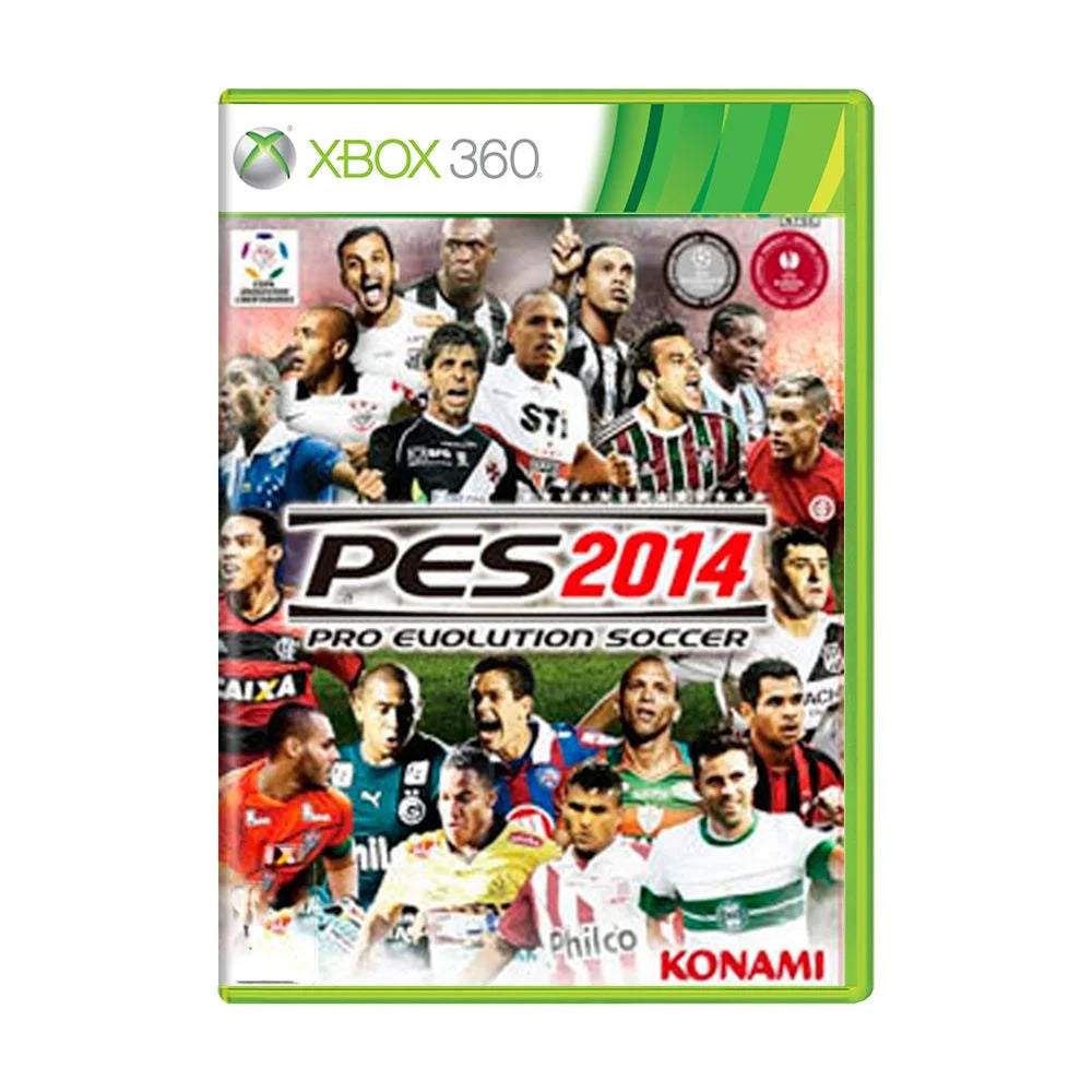 Jogo Pro Evolution Soccer 2014 (PES 14) - Xbox 360