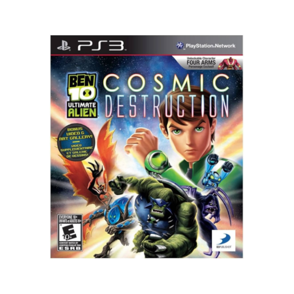 Ben 10 Ultimate Alien: Cosmic Destruction PS3 Usado