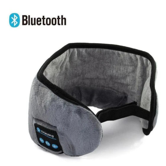 Tapa Olho Máscara Dormir Fone De Ouvido Bluetooth Confortável