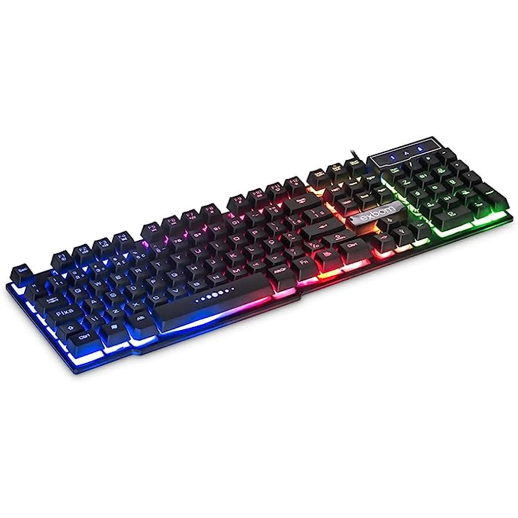 Teclado Gamer Semi Mecânico RGB