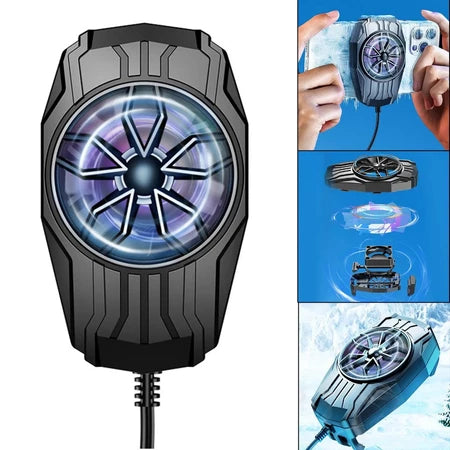 Cooler Gamer Celular Turbofan X-13 Alta Rpm (9 lâminas)