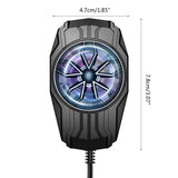 Cooler Gamer Celular Turbofan X-13 Alta Rpm (9 lâminas)