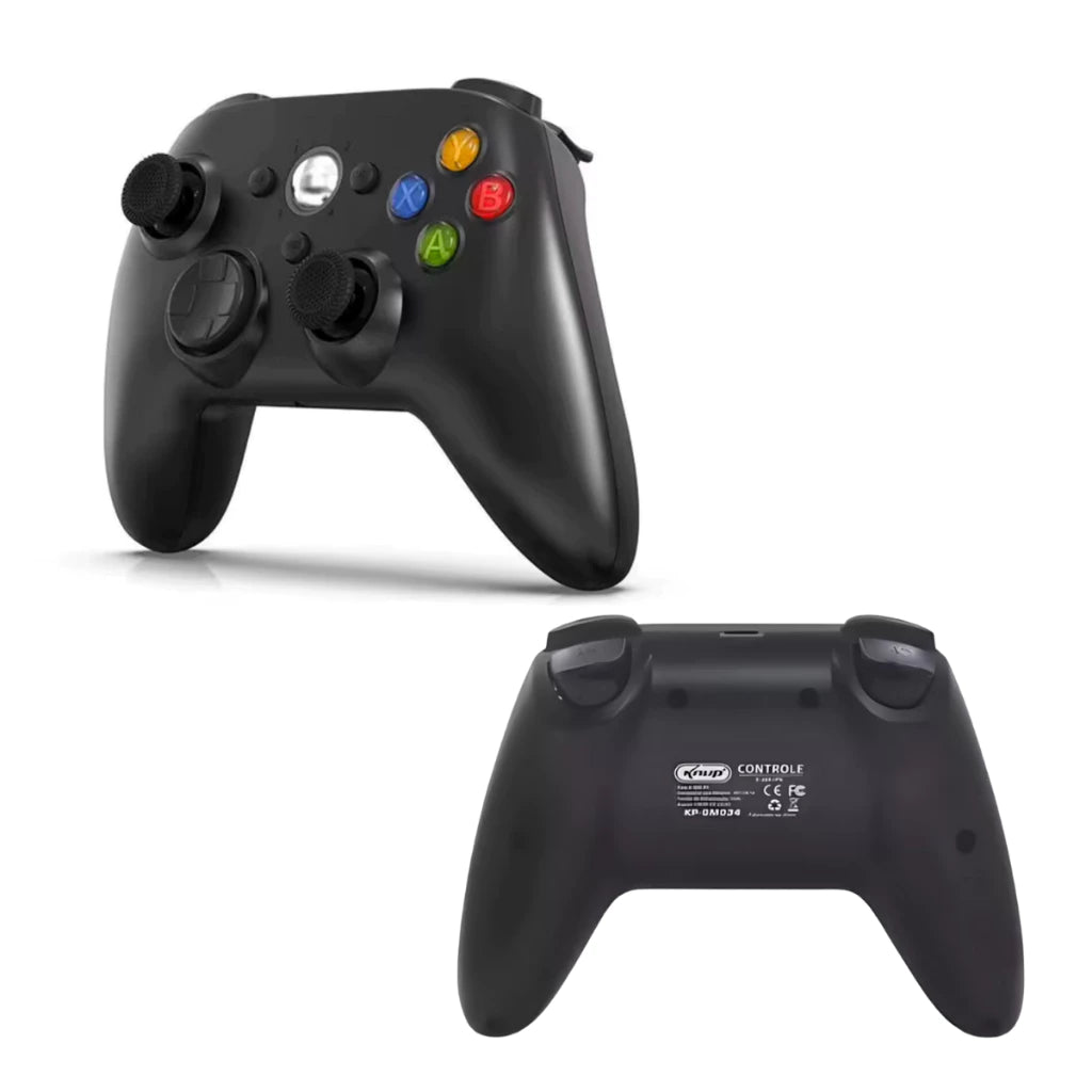 Controle para Xbox360 e PC Gamer Console Joystick sem fio com bateria recarregável