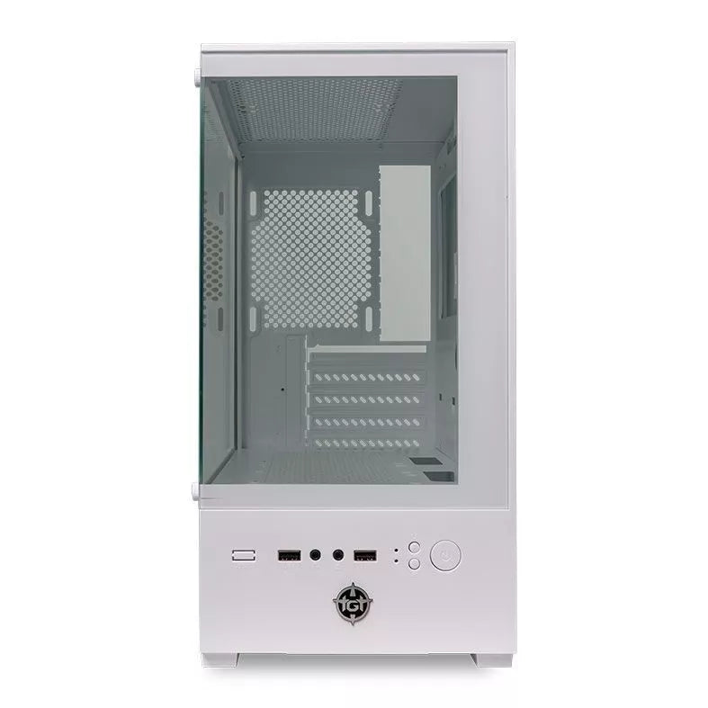 Gabinete Gamer TGT Legion, Mini-Tower, Lateral de Vidro, Branco, TGT-LGN-WH