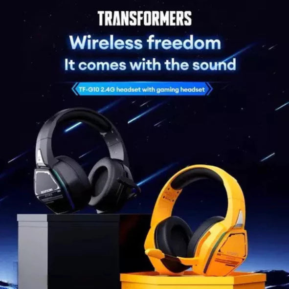 Fone Headset gamer sem fio Bluetooth Com Microfone Com Adaptador Original H'maston SNS13 Luz RGB