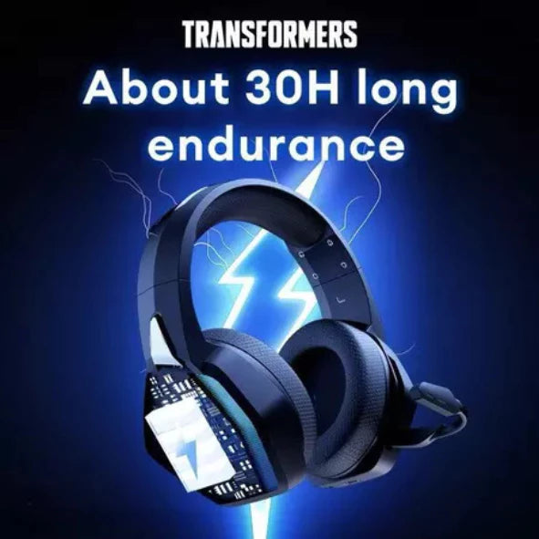 Fone Headset gamer sem fio Bluetooth Com Microfone Com Adaptador Original H'maston SNS13 Luz RGB