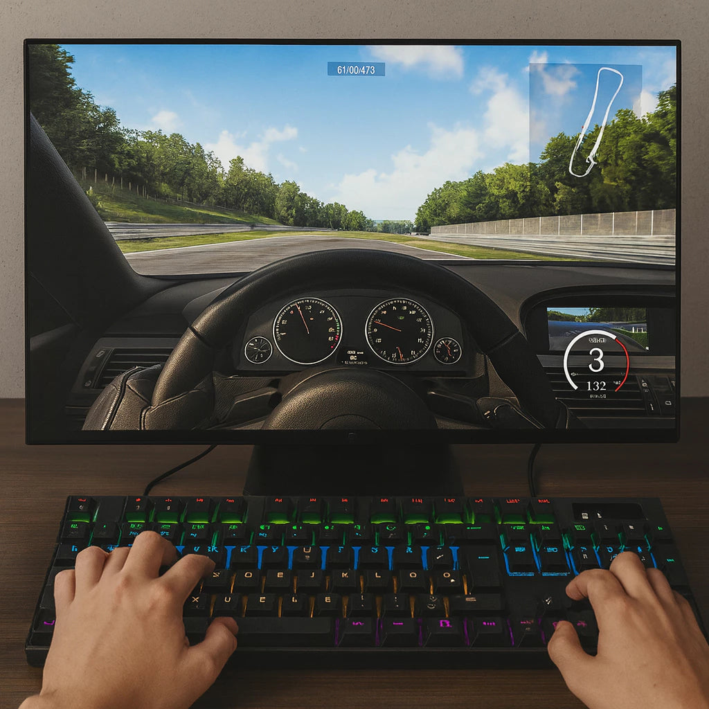 Teclado Gamer Mecânico 100% RGB ABNT2 (Ç) Profissional Compacto Iluminação Ajustável alta performace