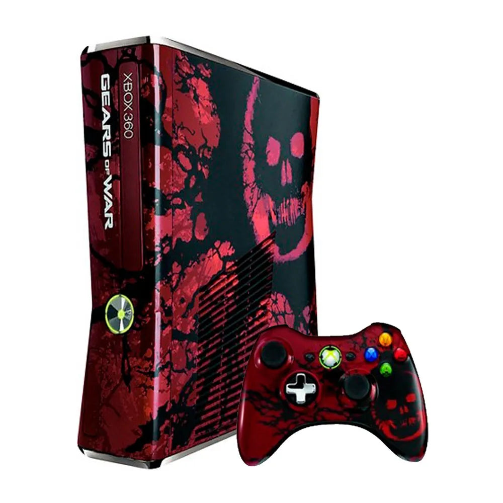 Xbox 360 Slim 250GB (Edição Limitada: gears of war) - Microsoft (USADO)