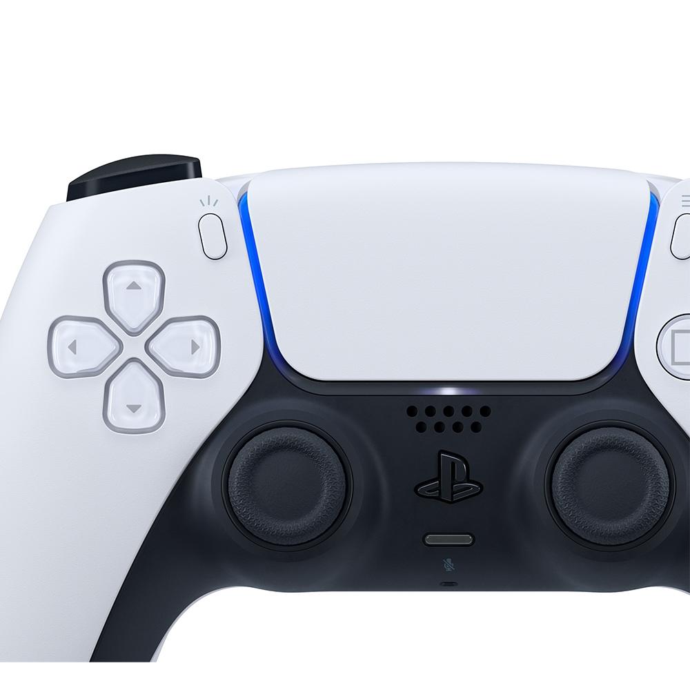 Controle Sony DualSense PS5, Sem Fio, Branco - NOVO