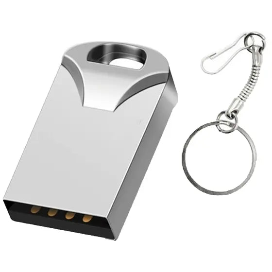 Mini Pendrive Eletro Original – Chaveiro Metálico USB 2.0 8GB