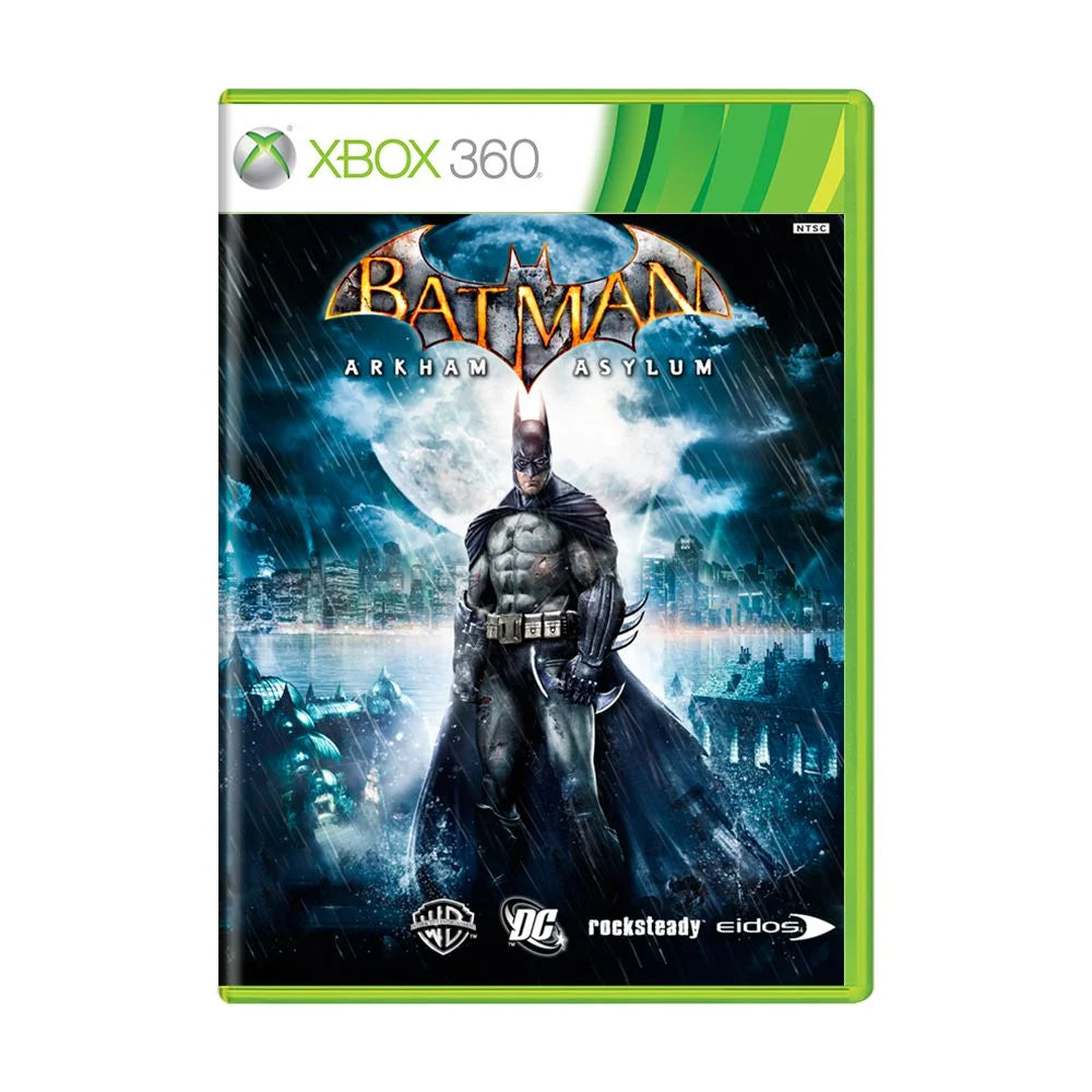 Jogo Batman: Arkham Asylum - Xbox 360 - USADO