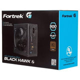 Fonte ATX 500W PFC Ativo Black Hawk 80 Plus Bronze Fortrek