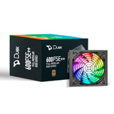 Fonte de Alimentação DX 600FSE++ RGB 600W DX 600FSE++ RGB - Duex