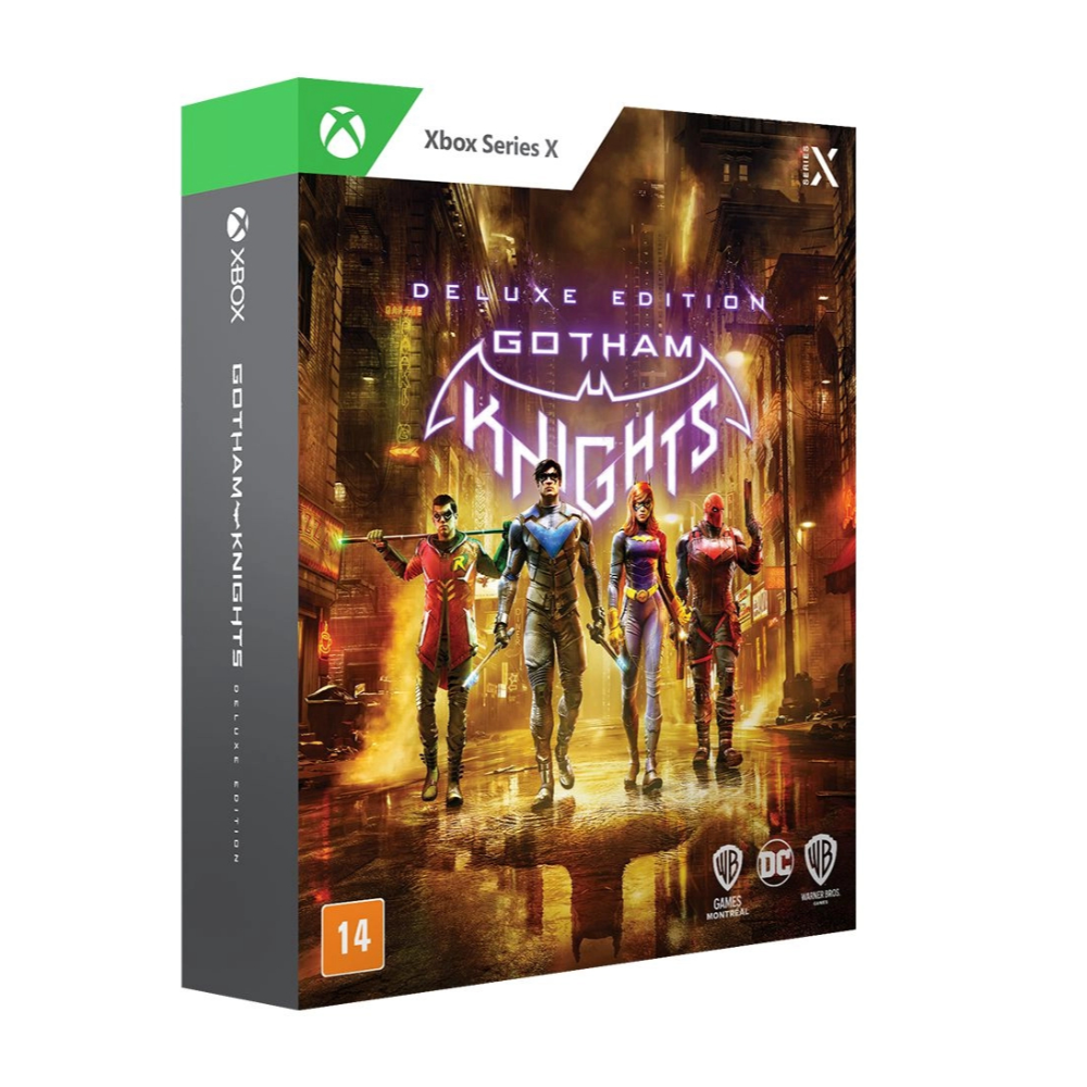Ghotam Knights SteelBook Deluxe edition Xbox Series X Relacrado