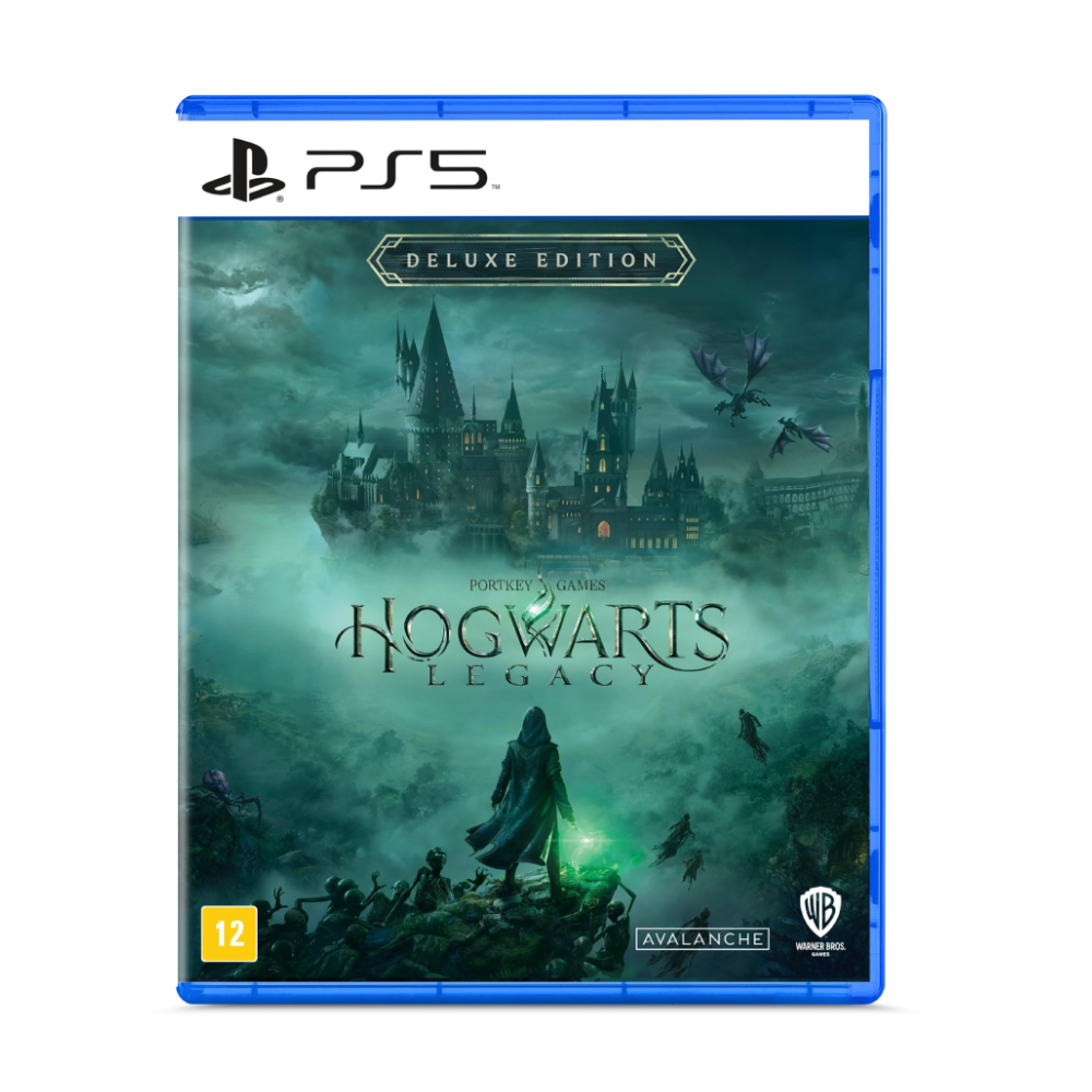 Hogwarts Legacy Deluxe edition com mapa PlayStation 5 USADO RELACRADO