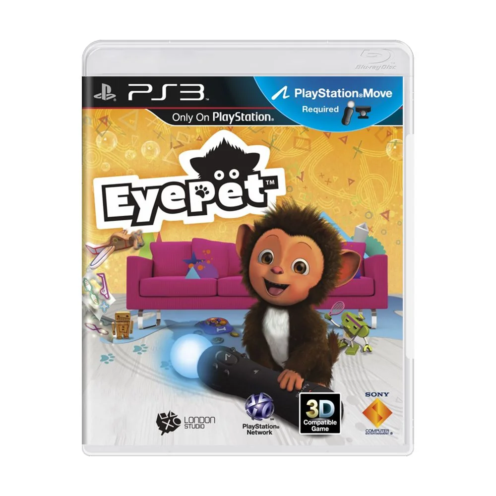 EyePet - PS3 - USADO